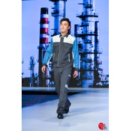 MDD011 industrial uniform suit fitting effect reality show work clothes industrial uniform factory MDD011 industrial uniform suit fitting effect reality show work clothes industrial uniform factory